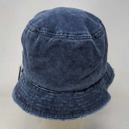 Maui Pineapple Bucket Hat Blue OSFM Embroidered David And Young W/Tags