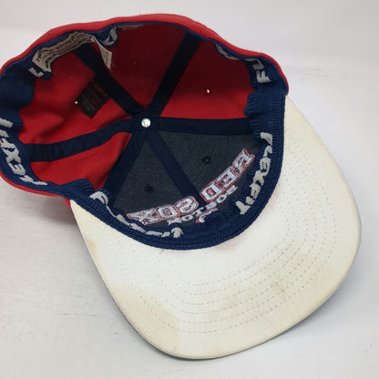 Boston Red Sox MLB Twins Enterprise Baseball Cap Blue Red One Size Flexfit Hat