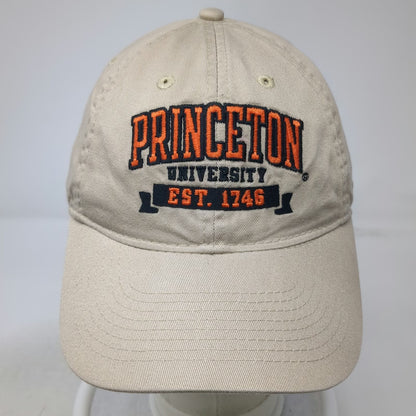Princeton University Tigers NCAA Legacy Cap Beige One Size Slideback Embroidered