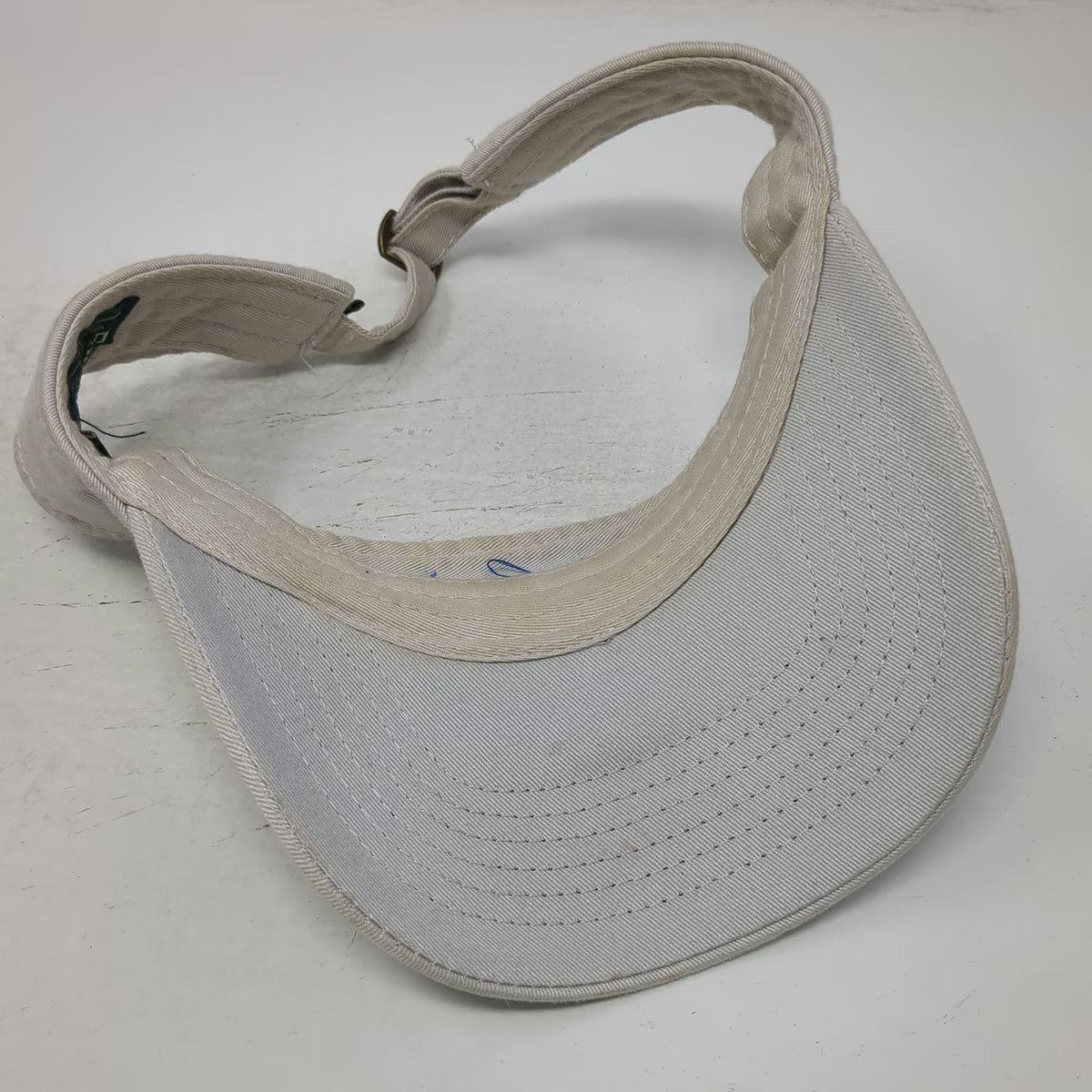 Legacy Gray Visor One Size Hat Hofstra University Embroidered Cotton Slideback