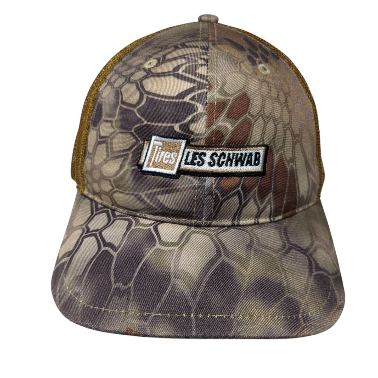 Tires Les Schwab Kryptek Snapback Trucker Hat Camouflage One Size Richardson