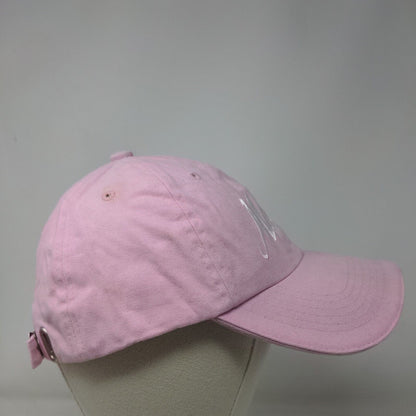 Marines Slideback Hat Pink OSFM Embroidered Eagle Crest Adjustable