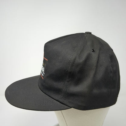 King Cobra Premium Malt Liquor Hat Black One Size 5 Panel Snapback Made in USA