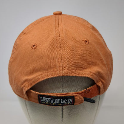 Ahead Baseball Cap Orange One Size Ridgewood Lakes Golf Country Club Florida Hat
