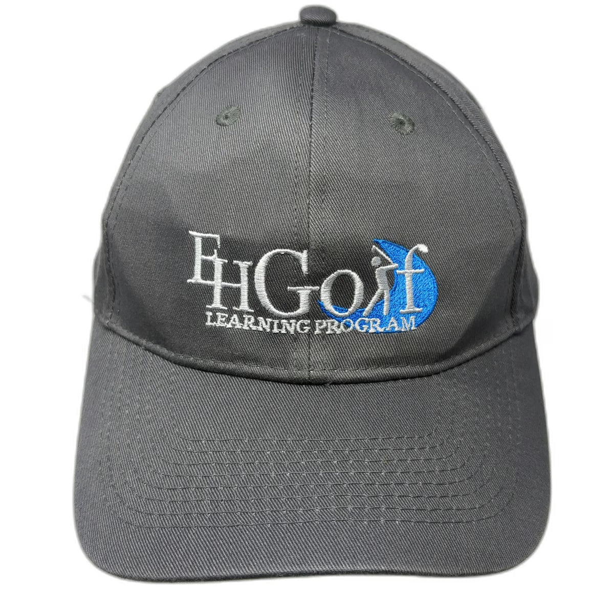 Port & Company Baseball Cap Gray One Size FHGolf Learning Program Adjustable Hat