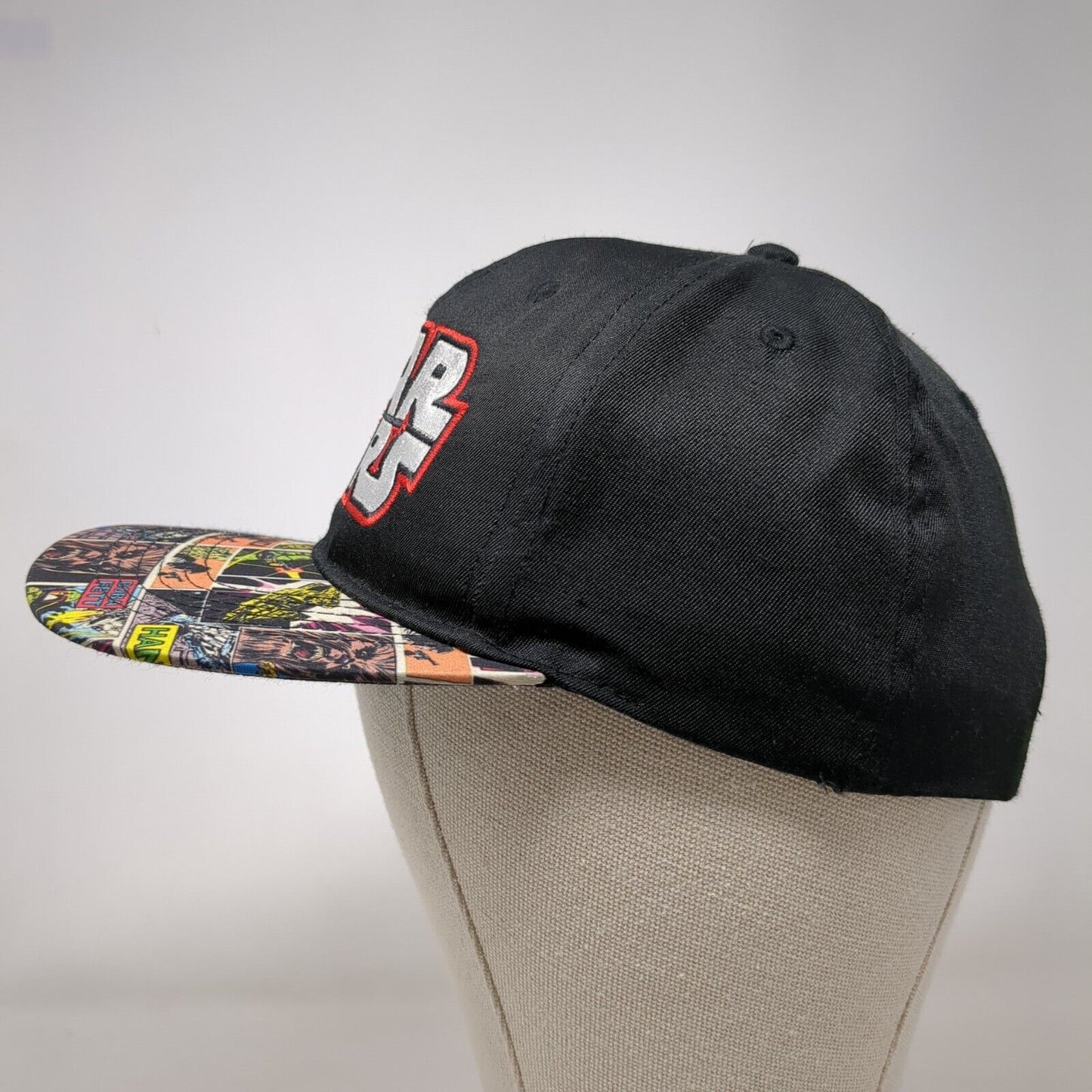 Star Wars Comic Book Snapback Hat Multicolor One Size Adjustable Embroidered