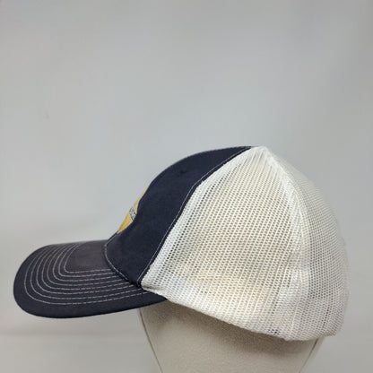 Super Shred Snapback Mesh Back Trucker Hat Blue Adjustable Richardson 112
