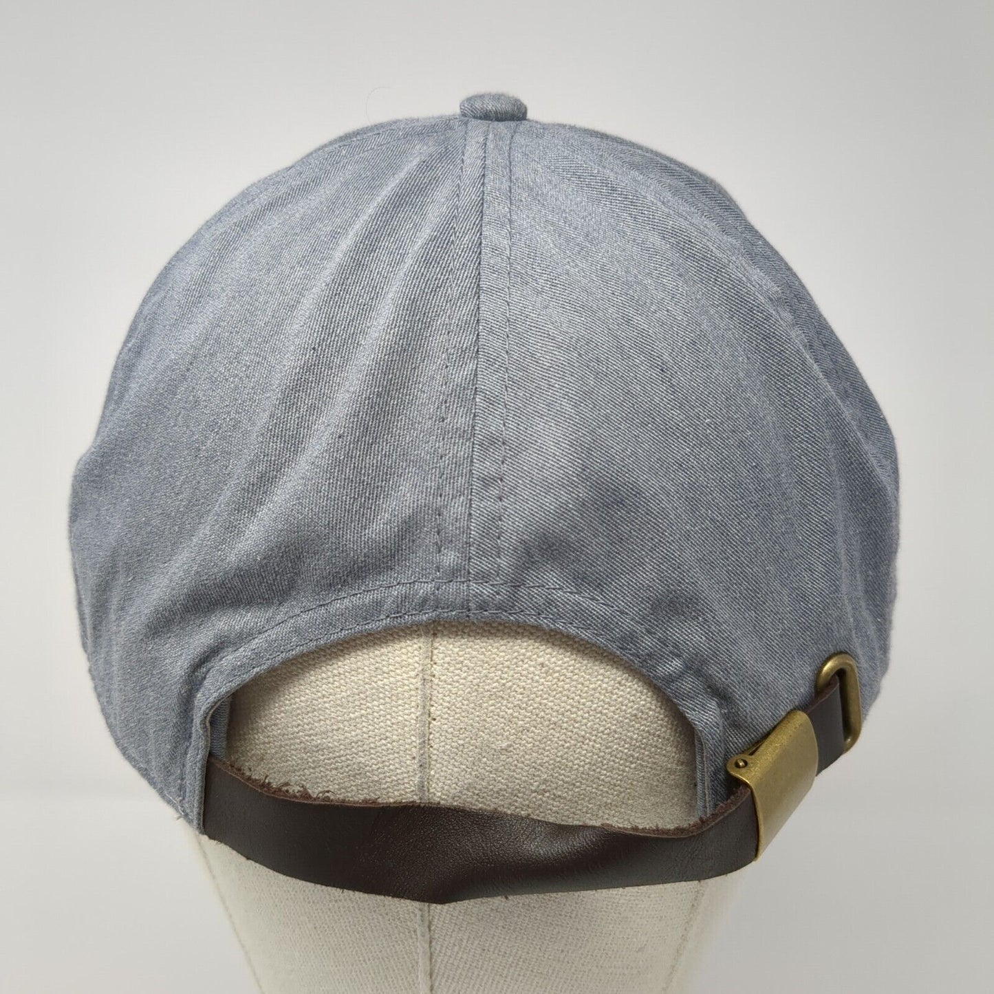 Boise Roots Real Estate Slideback Hat Gray One Size Leather Strap