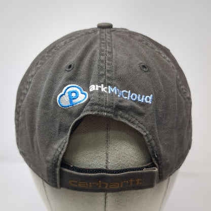 Carhartt Odessa Baseball Cap Gray One Size Strapback Washed ParkMyCloud Hat