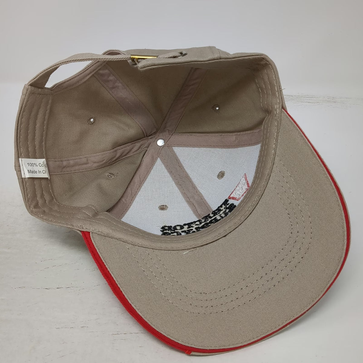 Tractor Supply Co Beige One Size Baseball Cap Embroidered Logo Since 1938 Hat