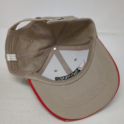 Tractor Supply Co Beige One Size Baseball Cap Embroidered Logo Since 1938 Hat