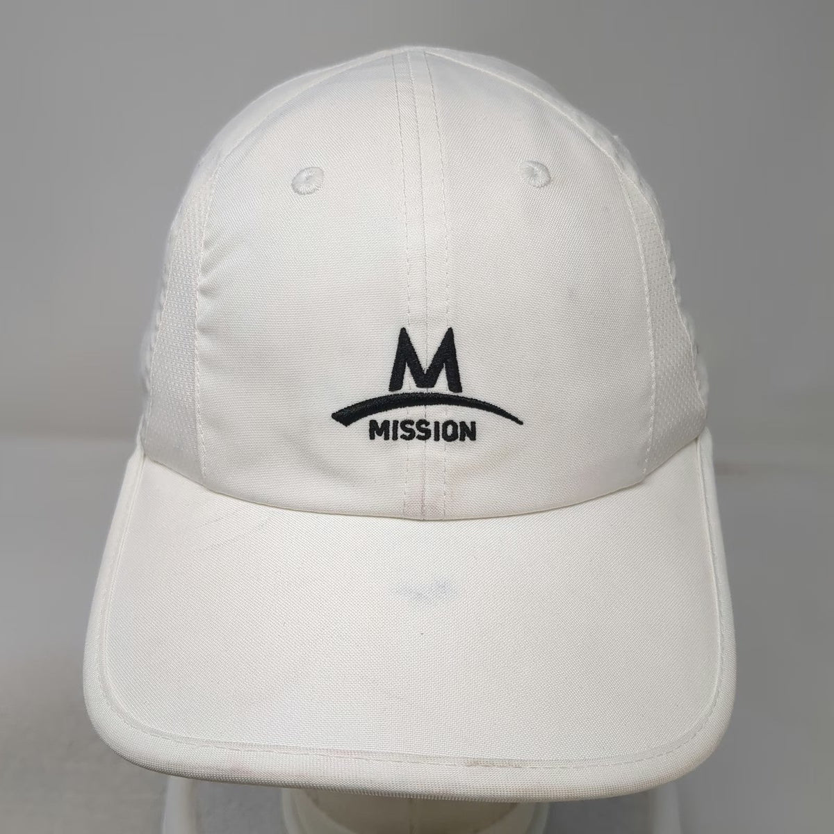 Mission Baseball Cap White One Size Enduracool Performance Strapback Cooling Hat