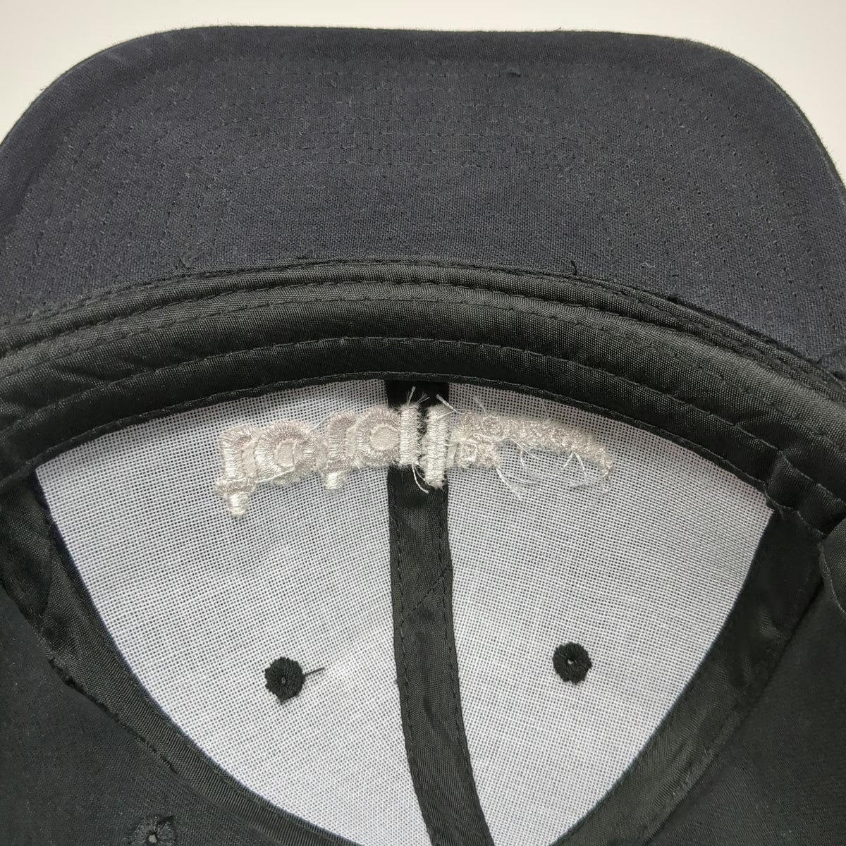 Hit Baseball Cap Black One Size Total by Verizon Logo Strapback Cotton Hat