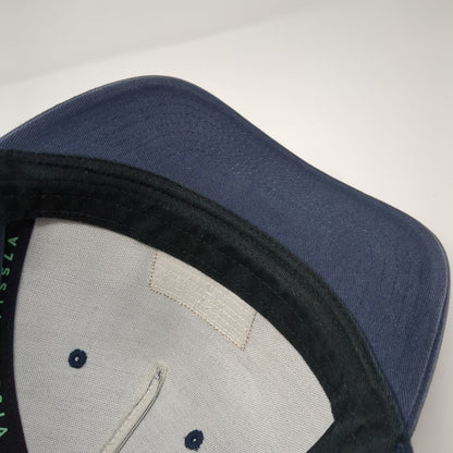 Vissla Unlimited Co. Patch Snapback Hat Blue One Size Adjustable
