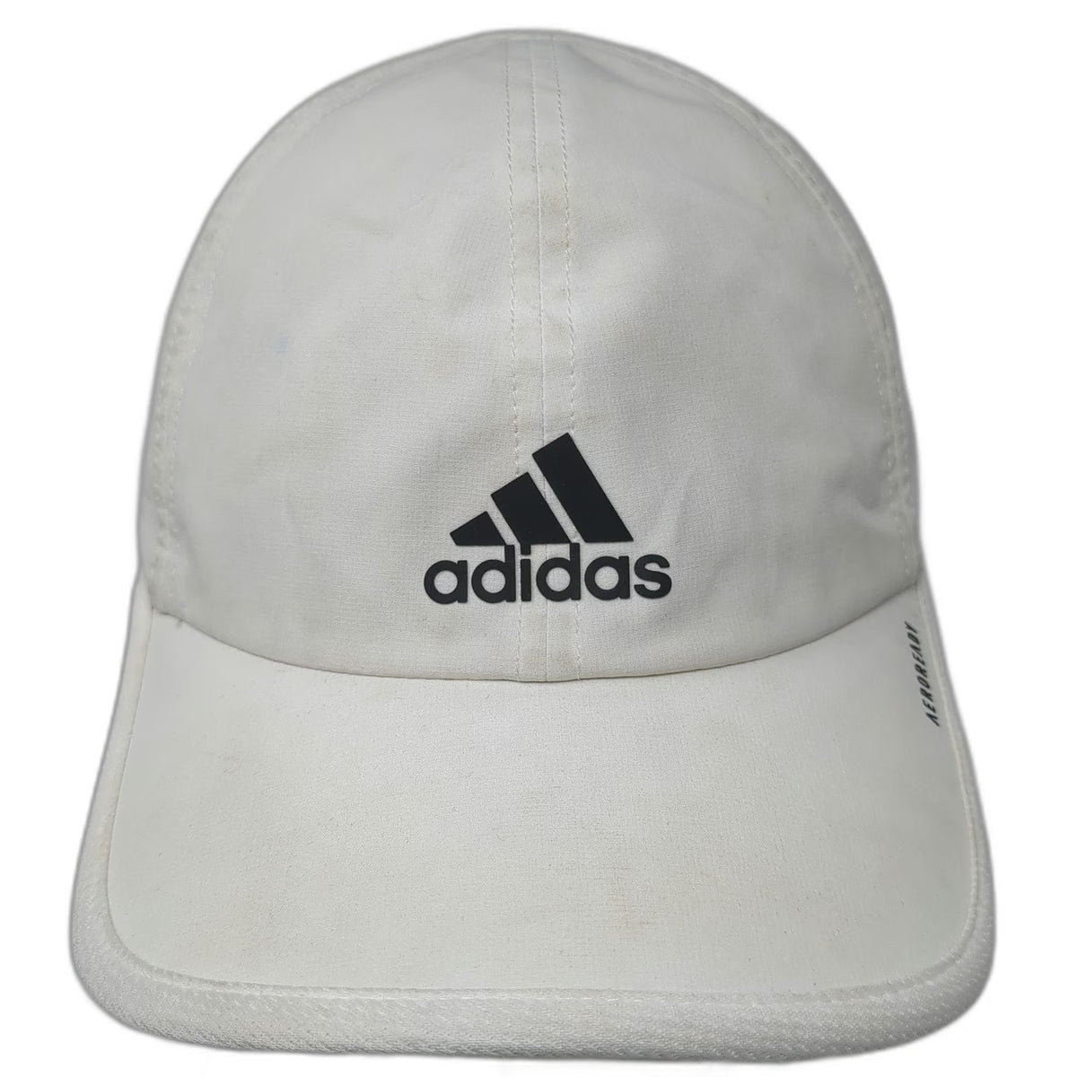 Adidas Baseball Cap White One Size AEROREADY Performance Golf Strapback Hat Gray