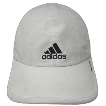 Adidas Baseball Cap White One Size AEROREADY Performance Golf Strapback Hat Gray