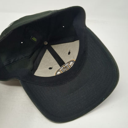Boston Bruins NHL New Era Cap Green L 2011 Stanley Cup Final Spoked B Logo Hat