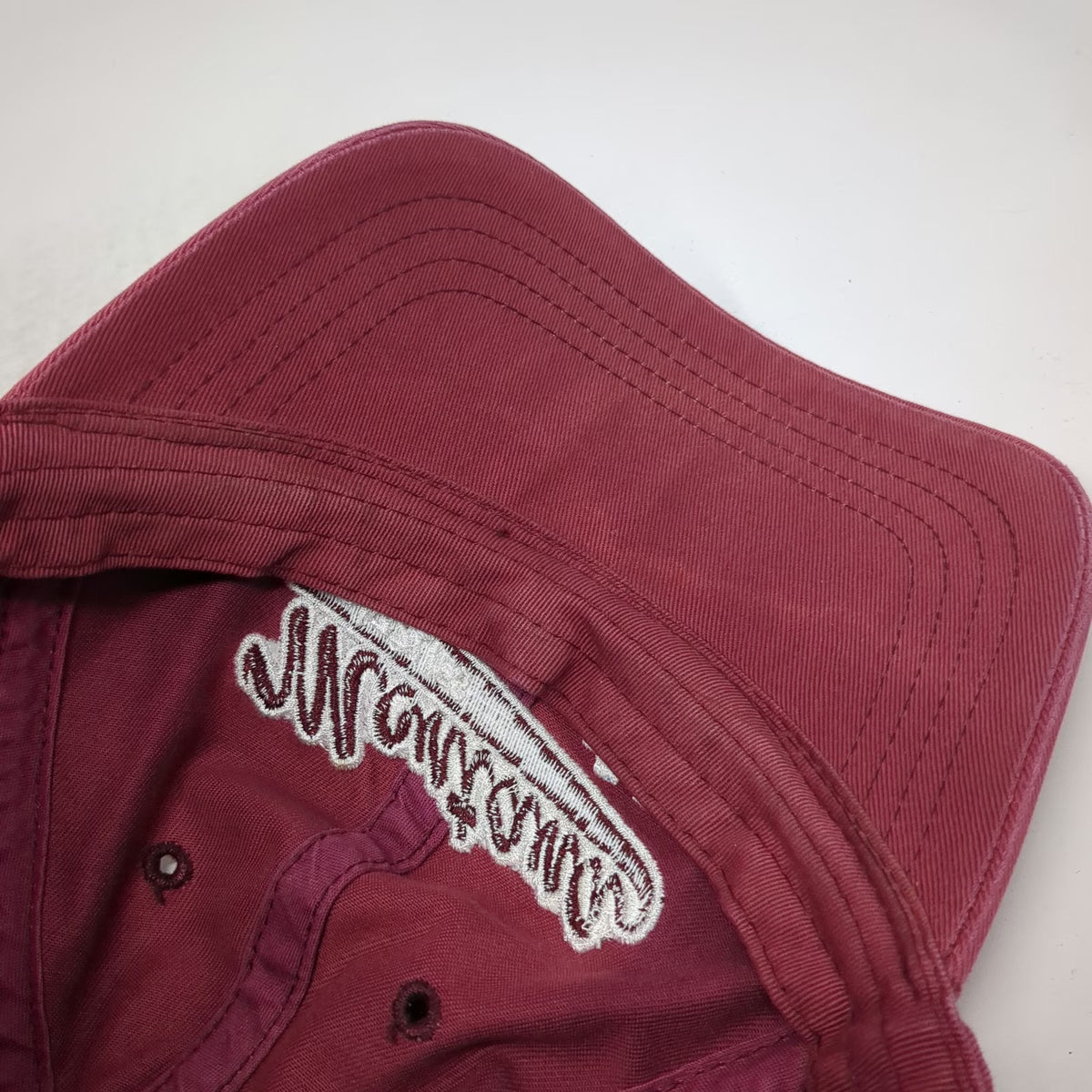 Montana Grizzlies NCAA Ouray Cap Hat Red One Size Strapback Curved Brim Cotton