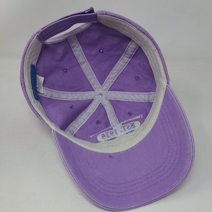 Myrtle Beach South Carolina Strapback Hat Purple One Size Triangle