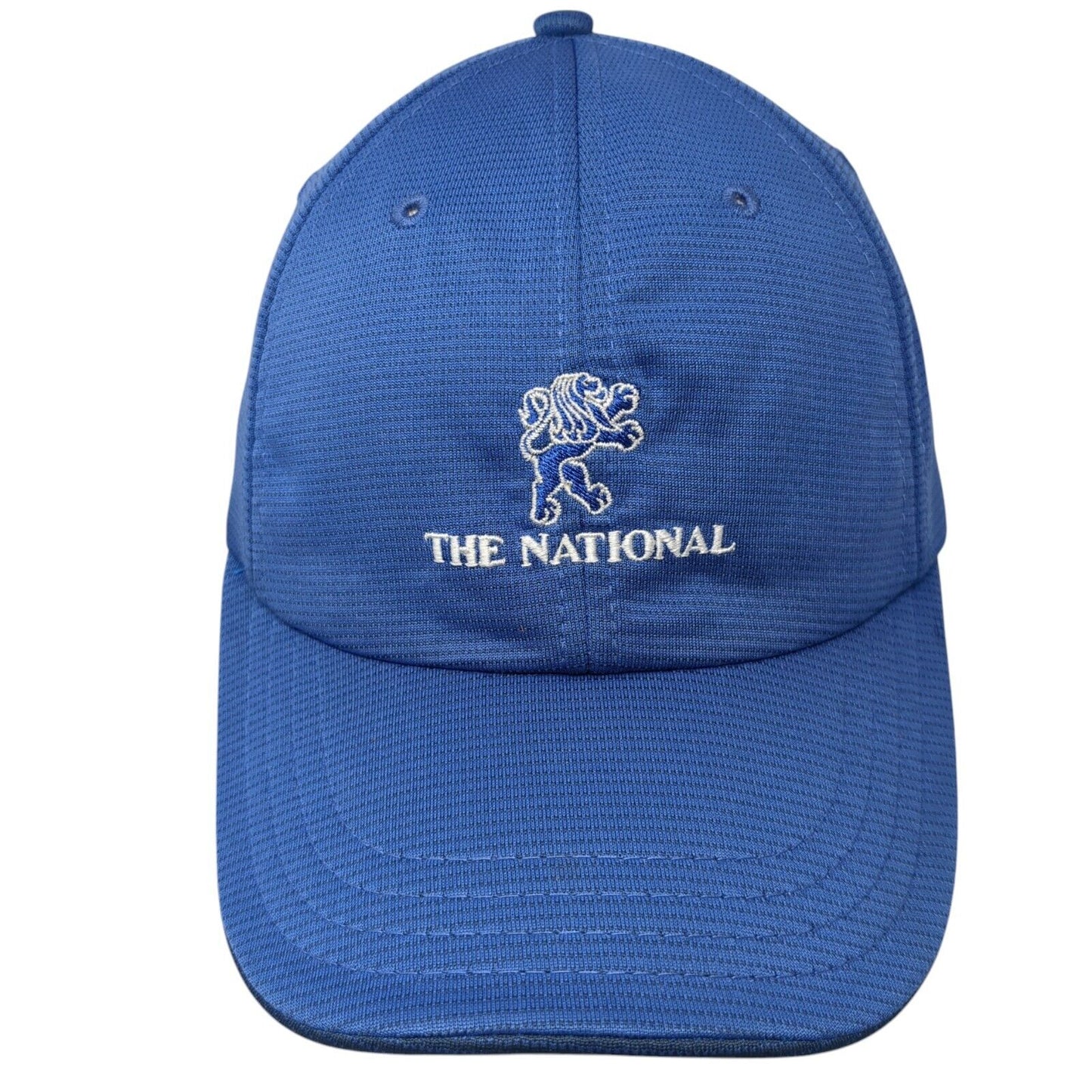 The National 2013 Doubler Strapback Hat Blue OS Adjustable American Dry Goods