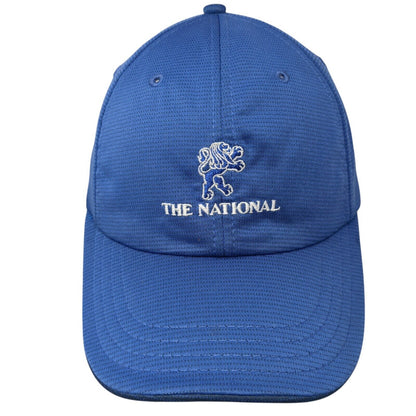 The National 2013 Doubler Strapback Hat Blue OS Adjustable American Dry Goods
