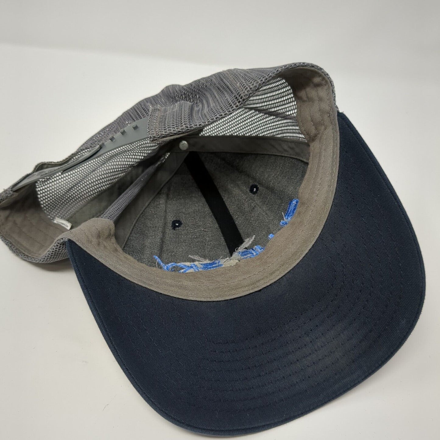 Blue Sky Helicopters Snapback Trucker Hat Blue One Size Adjustable Richardson