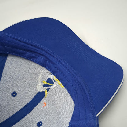 Adams Baseball Cap Blue One Size Embroidered OSP Logo Strapback Hat Mesh Lining
