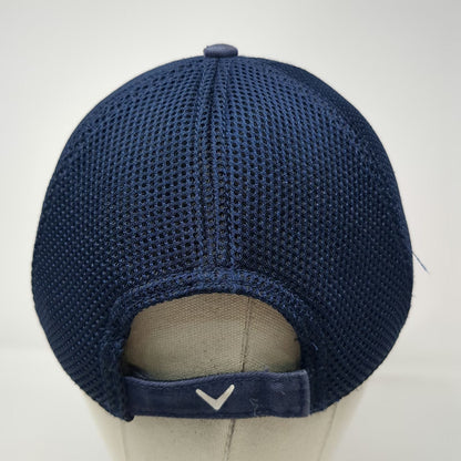 Callaway Baseball Cap Blue One Size Mesh Back Golf Hat Adjustable Chevron Logo