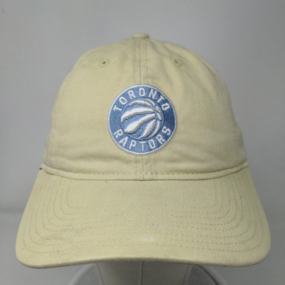 Mitchell & Ness Men's Slideback Hat Yellow OSFA Embroidered Toronto Raptors Logo