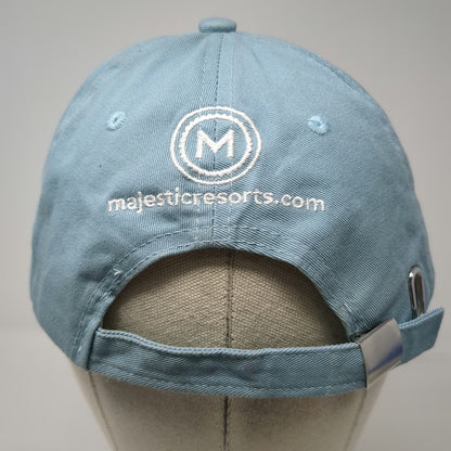 Blue One Size Baseball Cap Majestic Mirage Punta Cana Resort Logo Hat Adjustable