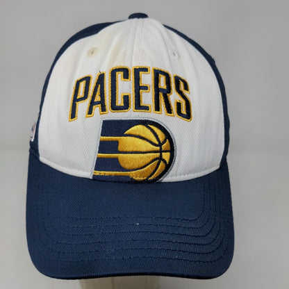 Reebok Boys Fitted Hat Blue White Embroidered Indiana Pacers Logo