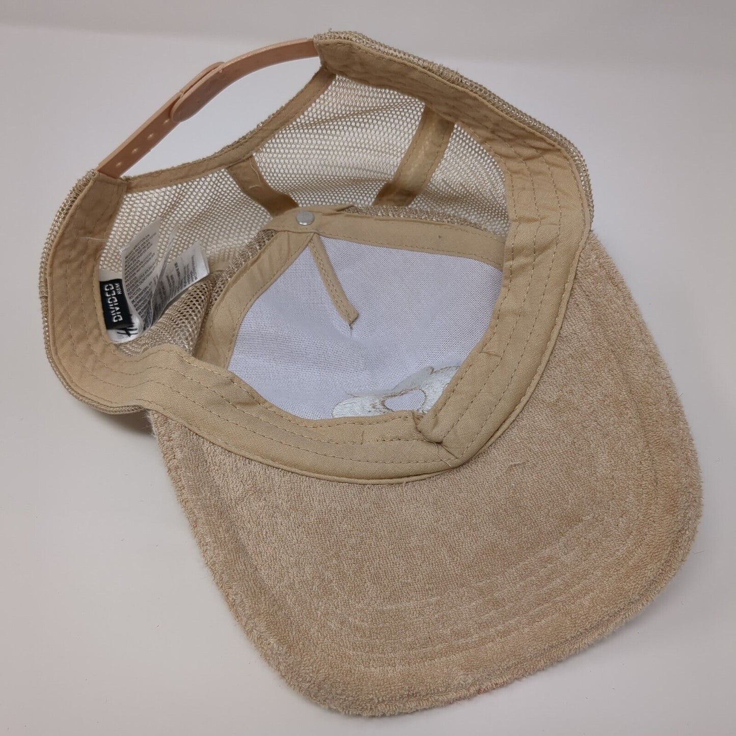 Divided by H&M Snapback Trucker Hat Tan One Size Flower Mesh Back