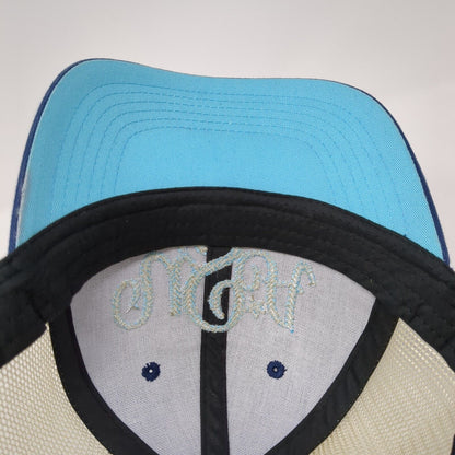 USA Women's Snapback Trucker Hat Multicolor OS Ladies Fit Mesh Back Outdoor Cap