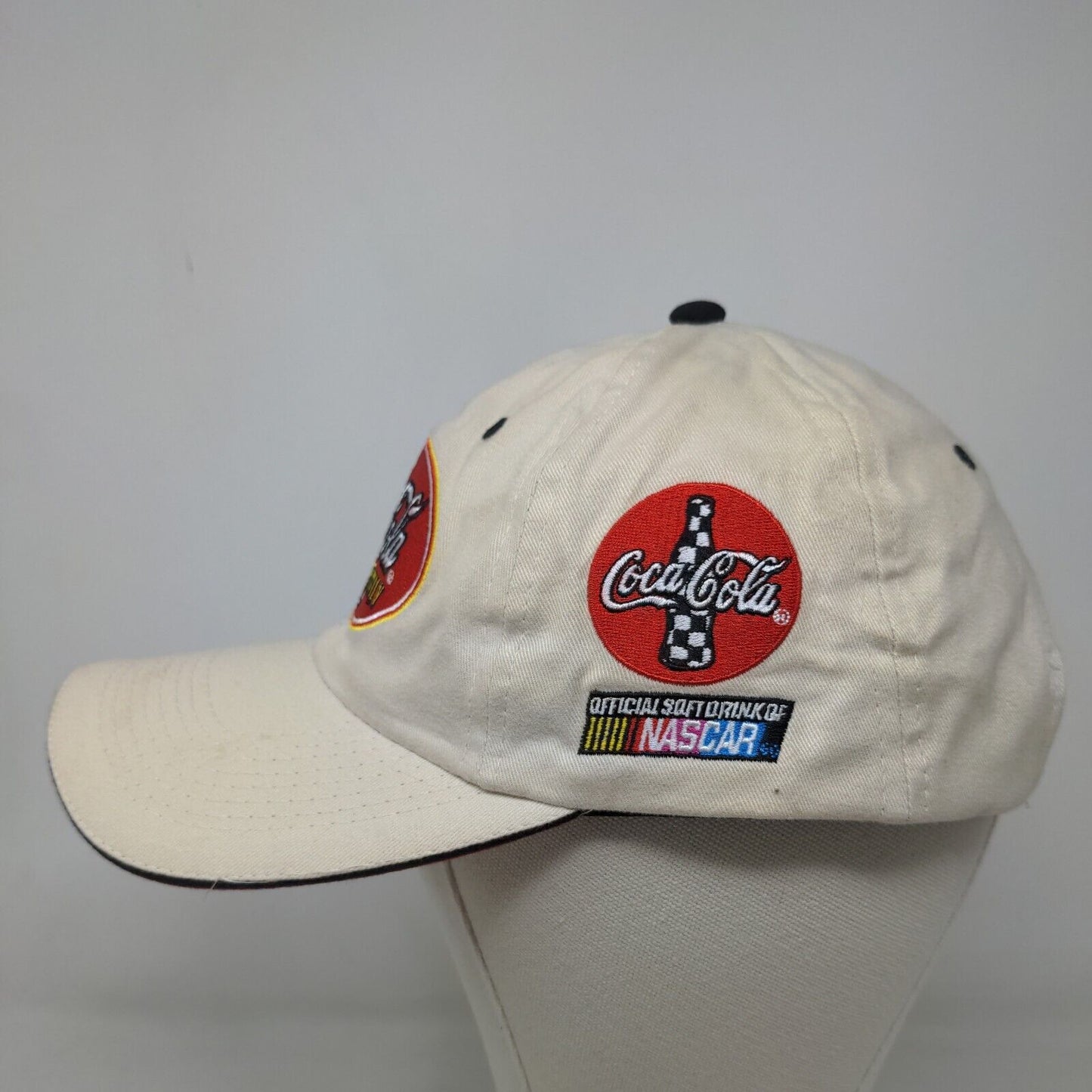 Coca Cola Racing Family Men's Slideback Hat #45 Kyle Petty Tan OSFA Vintage 2003