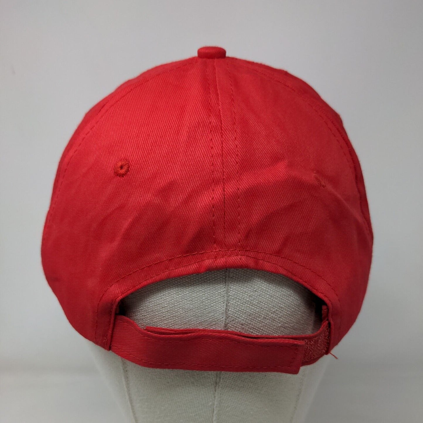 Morton Plant Mease Cardiac Rehabilitation Strapback Hat Red One Size Hit Wear
