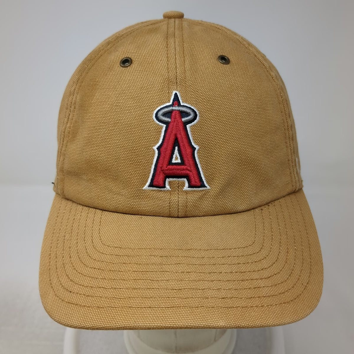 Los Angeles Angels MLB Carhartt '47 Baseball Cap Brown One Size Slideback Hat