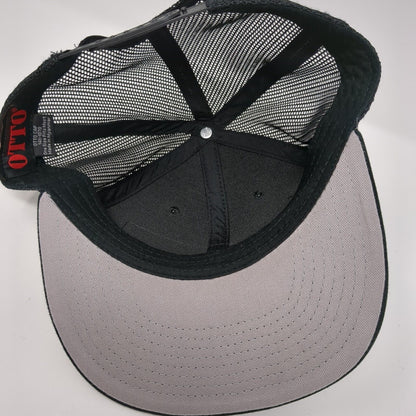 Advanced Heating & Cooling Snapback Mesh Back Trucker Hat Black One Size