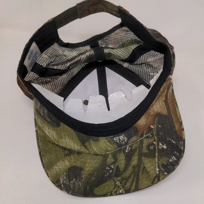 JOI Jasper Oil Inc Strapback Mesh Back Trucker Hat Camo One Size