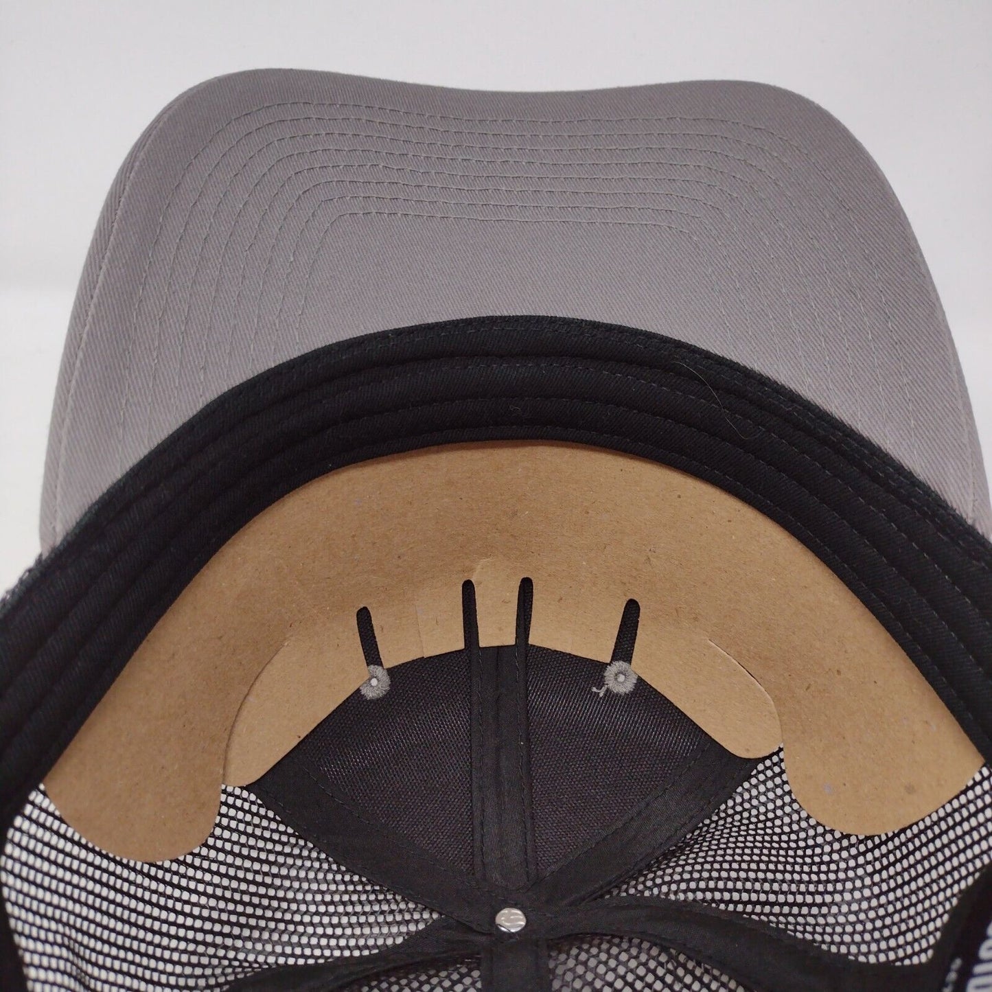 Idaho Central Credit Union Snapback Trucker Hat Gray OSFA Outdoor Cap