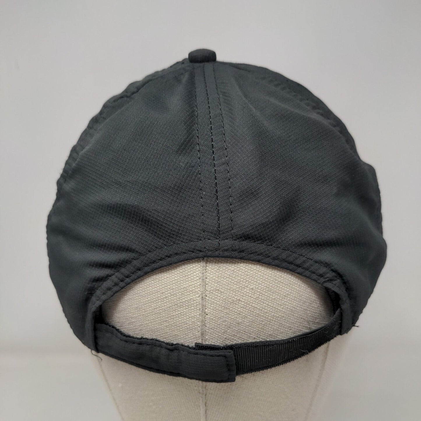 Starter Youth Strapback Hat Gray One Size Adjustable Embroidered 6 Panel