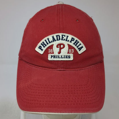 Philadelphia Phillies MLB Drew Pearson Baseball Cap Red One Size Strapback Hat