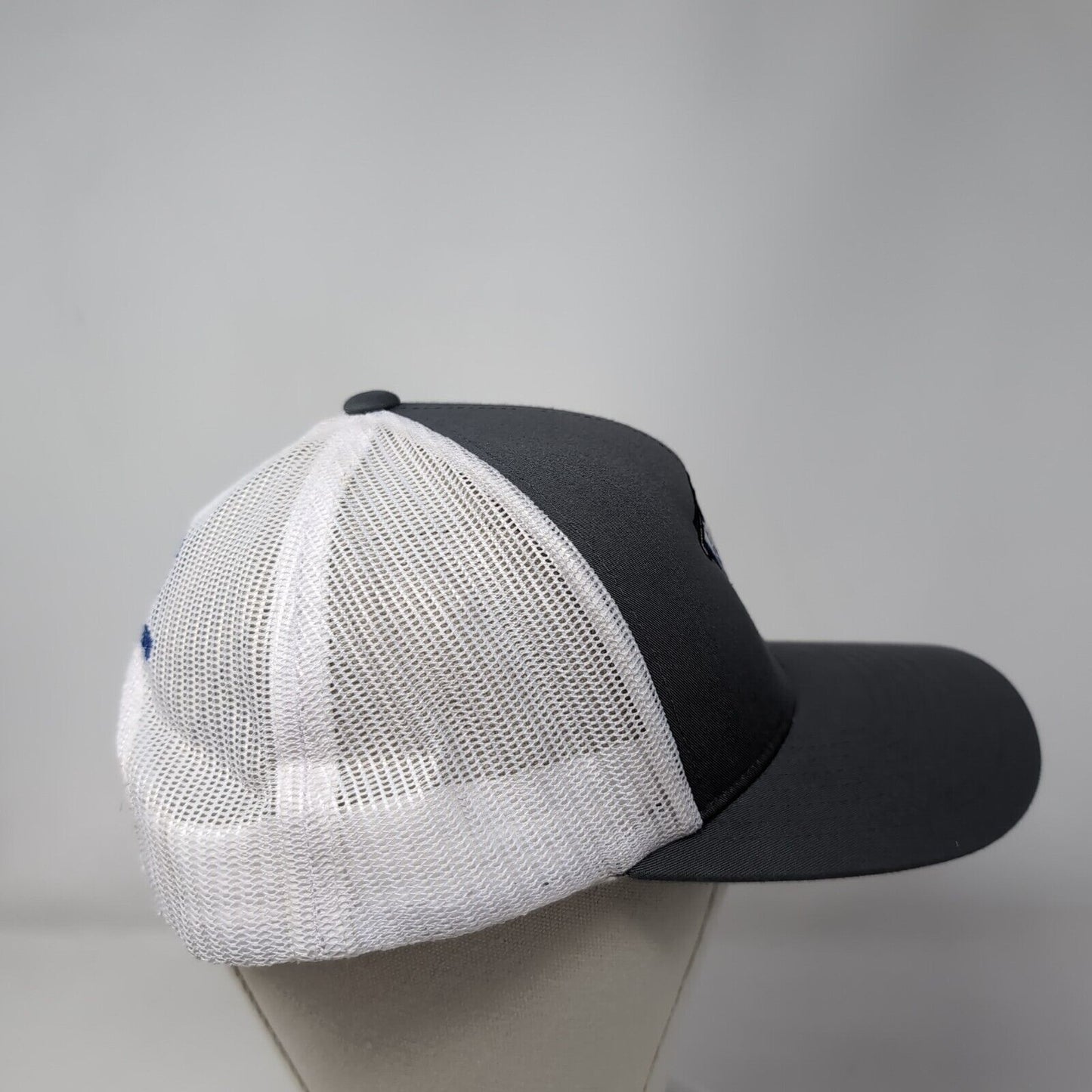 Jason Hawkins Memorial Snapback Trucker Hat Gray OS Mesh Back Bronco Motors