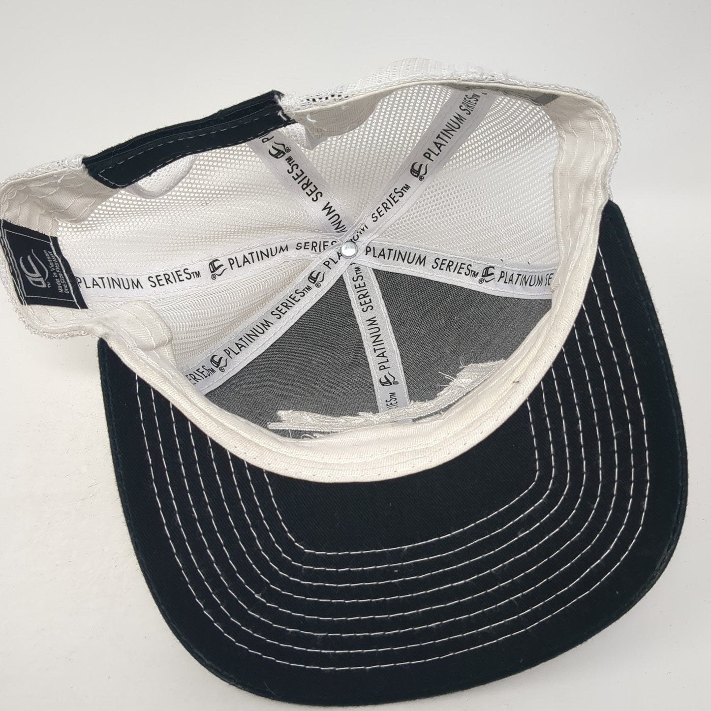 Litteken Plumbing Co., Inc. Strapback Trucker Hat Black One Size Adjustable