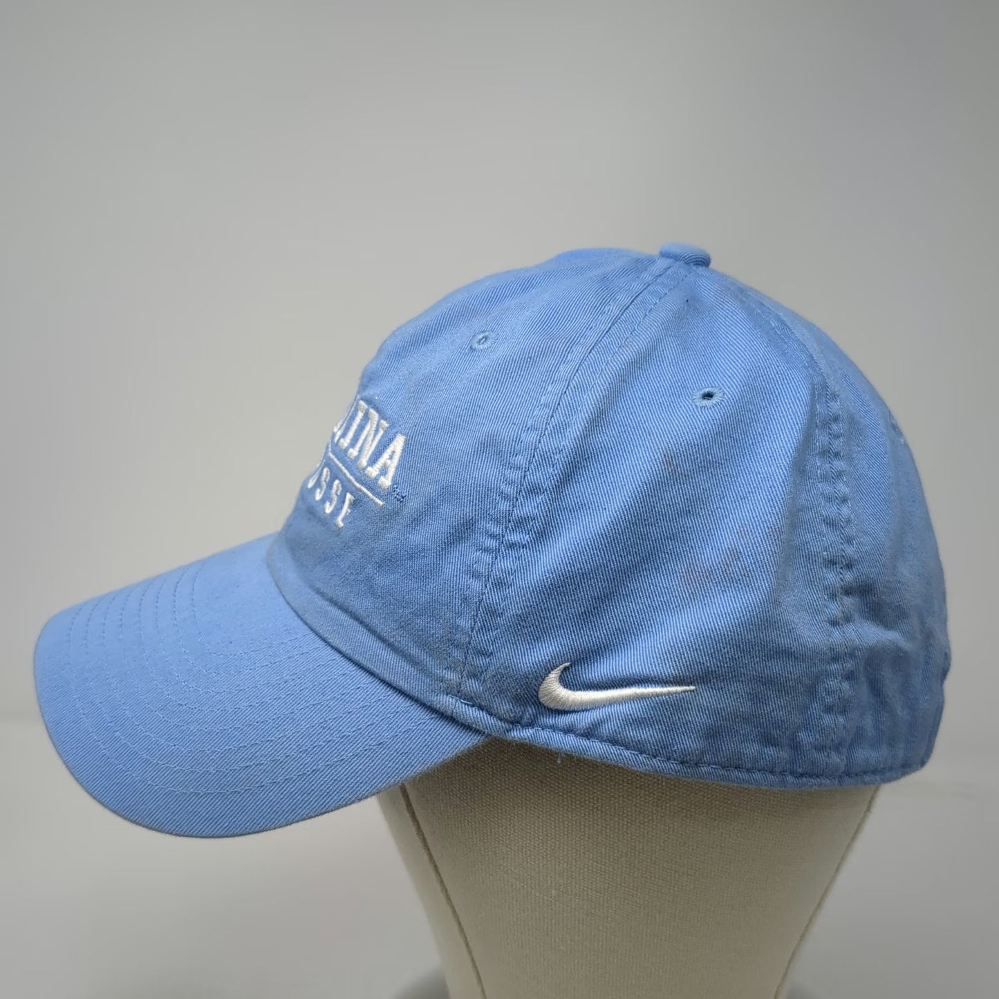 Nike Carolina Tar Heels NCAA Lacrosse Hat Blue One Size Baseball Cap Slideback