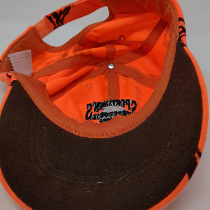 Gamehide Sportsmans Warehouse Outfitter Orange Camo Hat Baseball Cap One Size