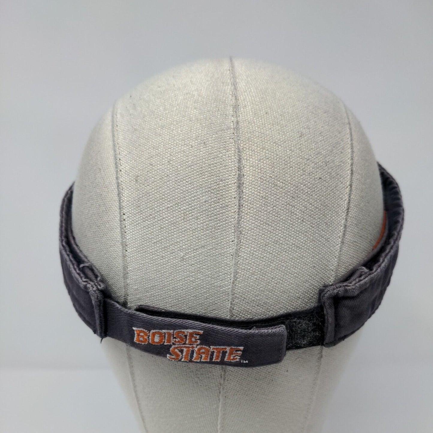 Boise State Broncos Strapback Visor Hat Blue OSFA Embroidered Zephyr NCAA