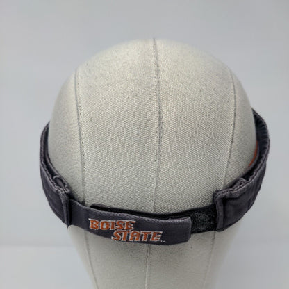Boise State Broncos Strapback Visor Hat Blue OSFA Embroidered Zephyr NCAA