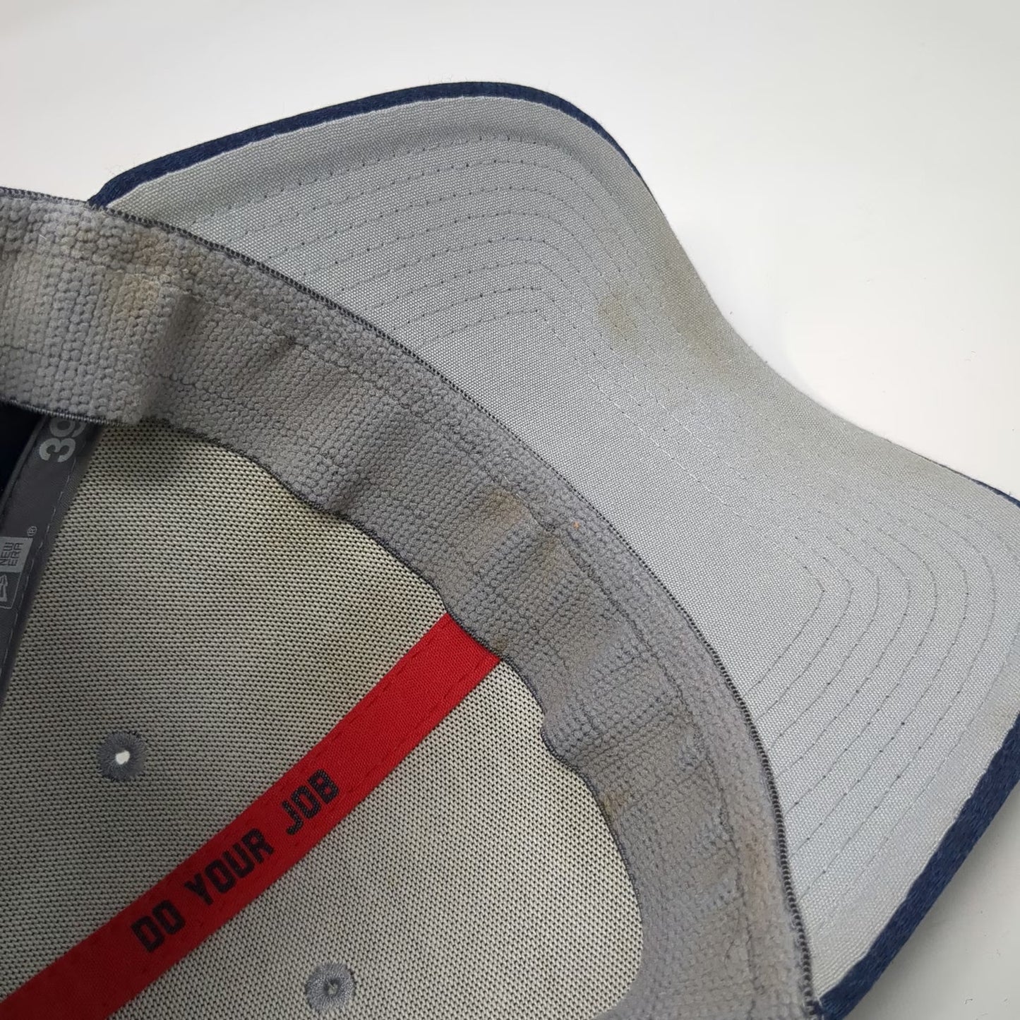 New England Patriots NFL New Era Cap Hat Blue XL 39THIRTY Stretch Fit Logo Patch