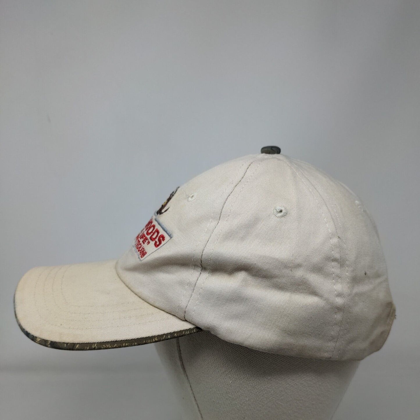 Backwoods Long Life Aluminum Water Troughs Slideback Hat Tan OSFA 6 Panel