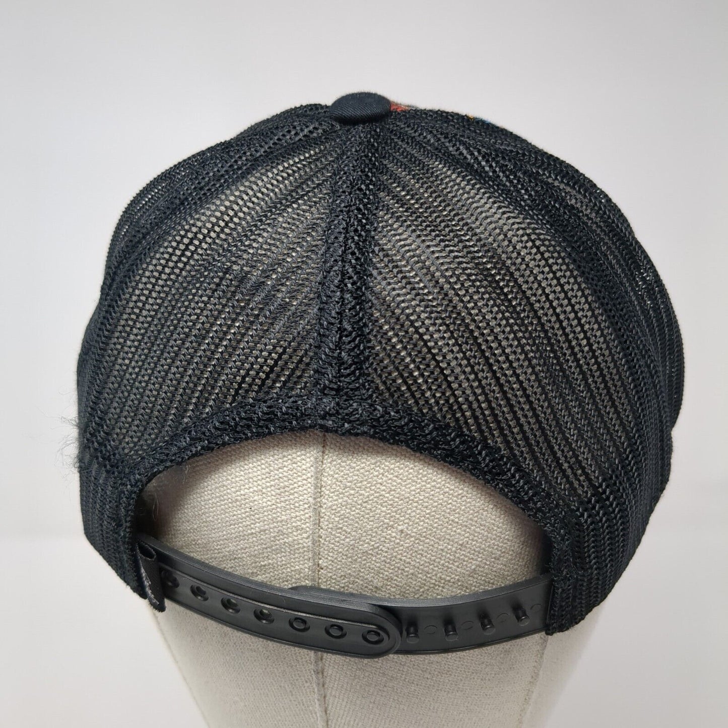 Hooey Snapback Mesh Back Trucker Hat Multicolor One Size Geometric